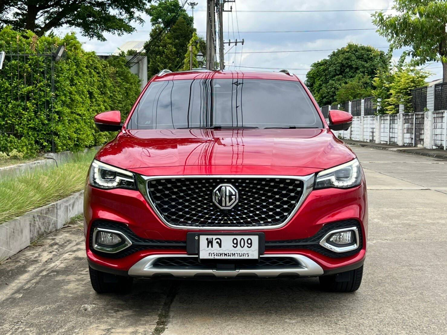 MG HS 1.5X Sunroof สีแดง ปี 2020 รุ่นท็อป