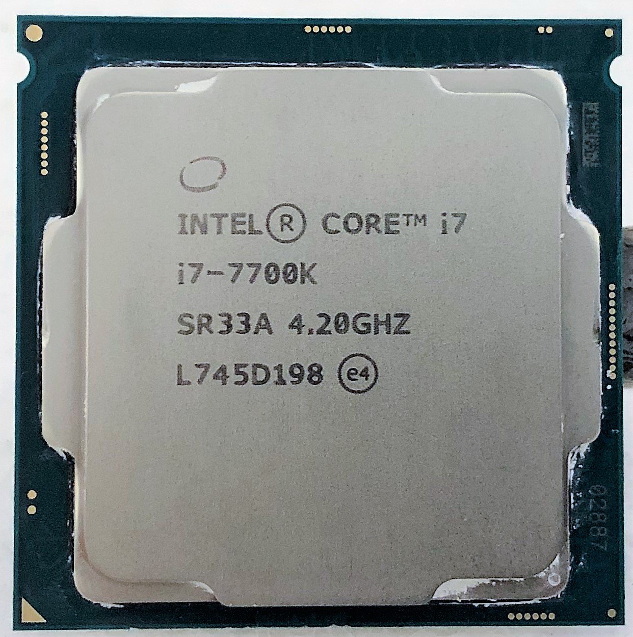 CPU i7 7700K