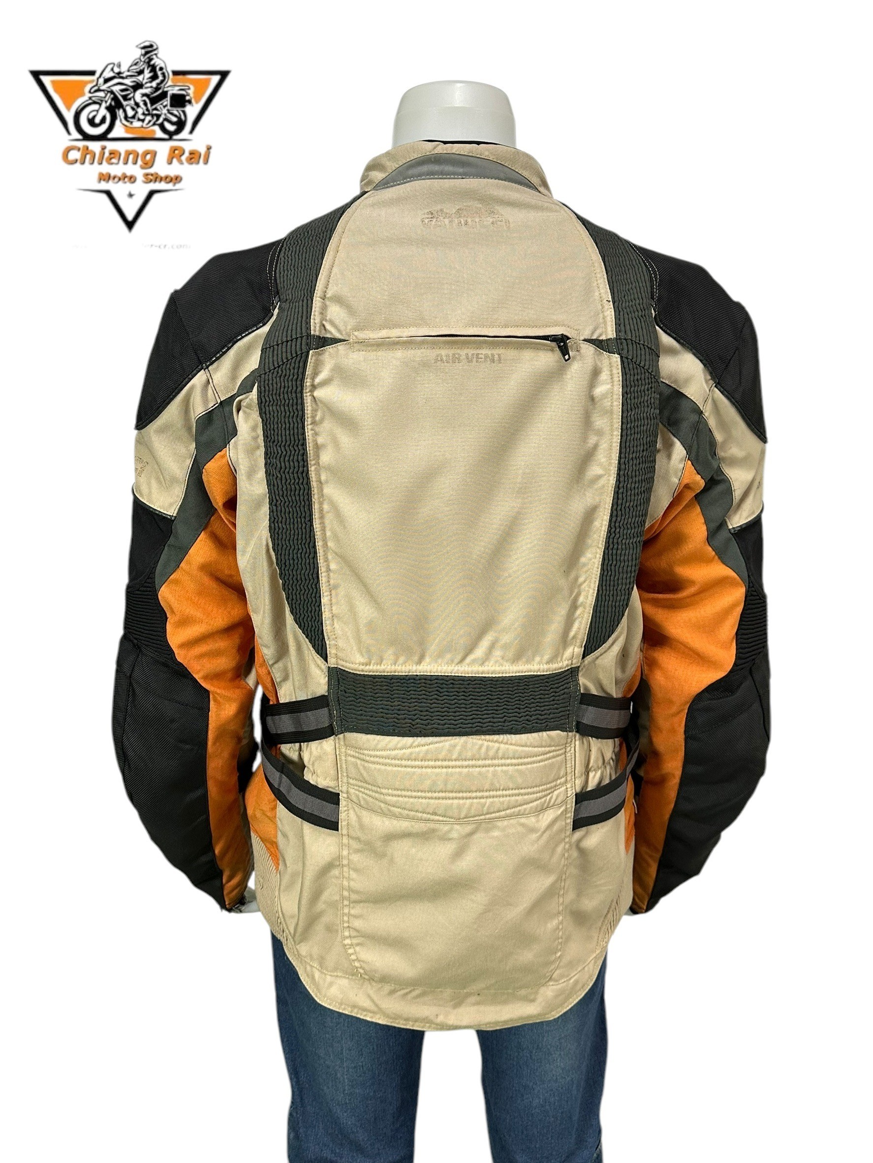 เสื้อขี่มอเตอร์ไซด์( มือสอง) RCTA 698 อก 48" ยาว 27 (L) **VANUCC**