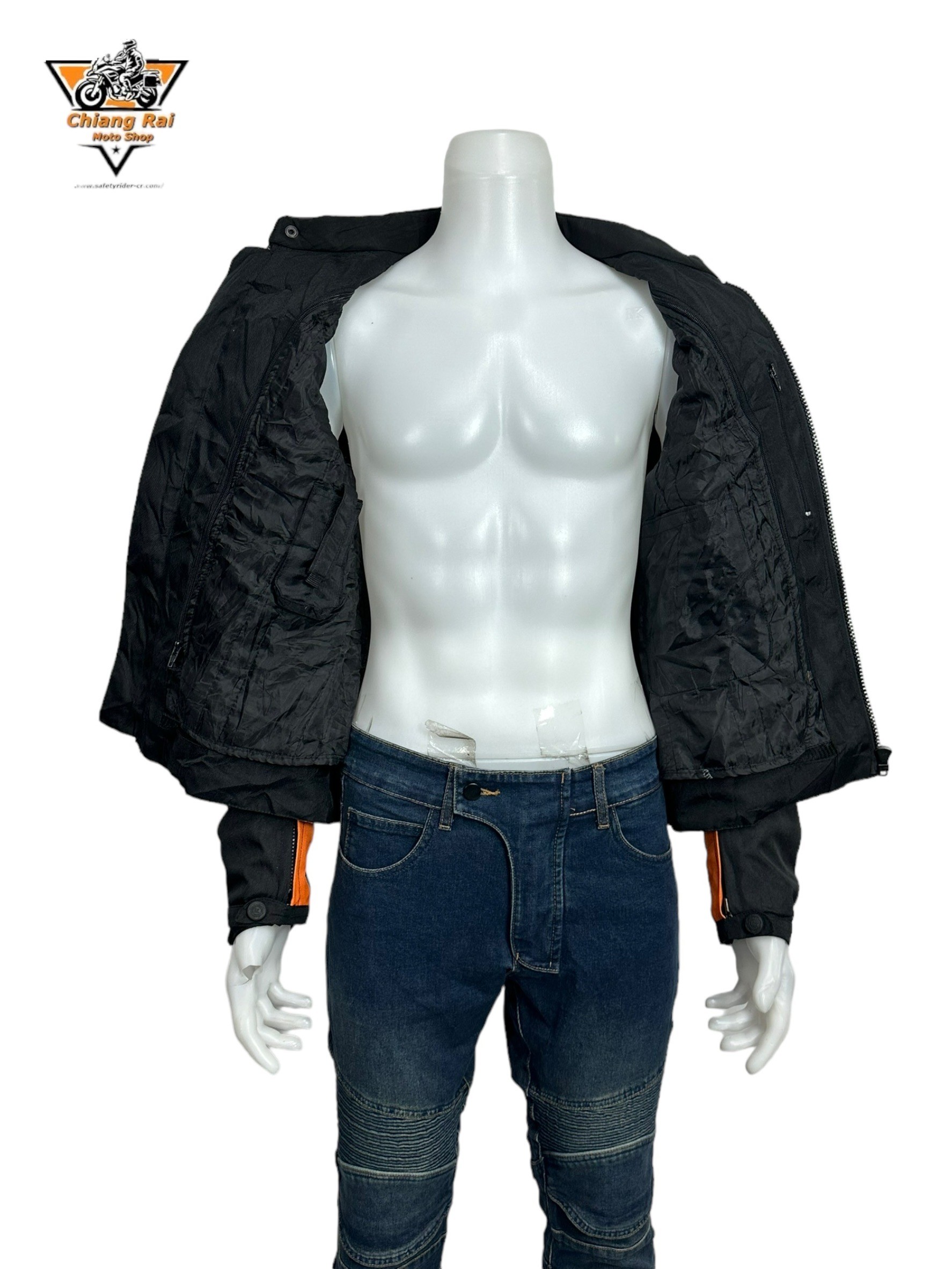 เสื้อขี่มอเตอร์ไซด์( มือสอง) RCSA 856 : อก 48" ยาว 25" (L) **INDIAN COAST**