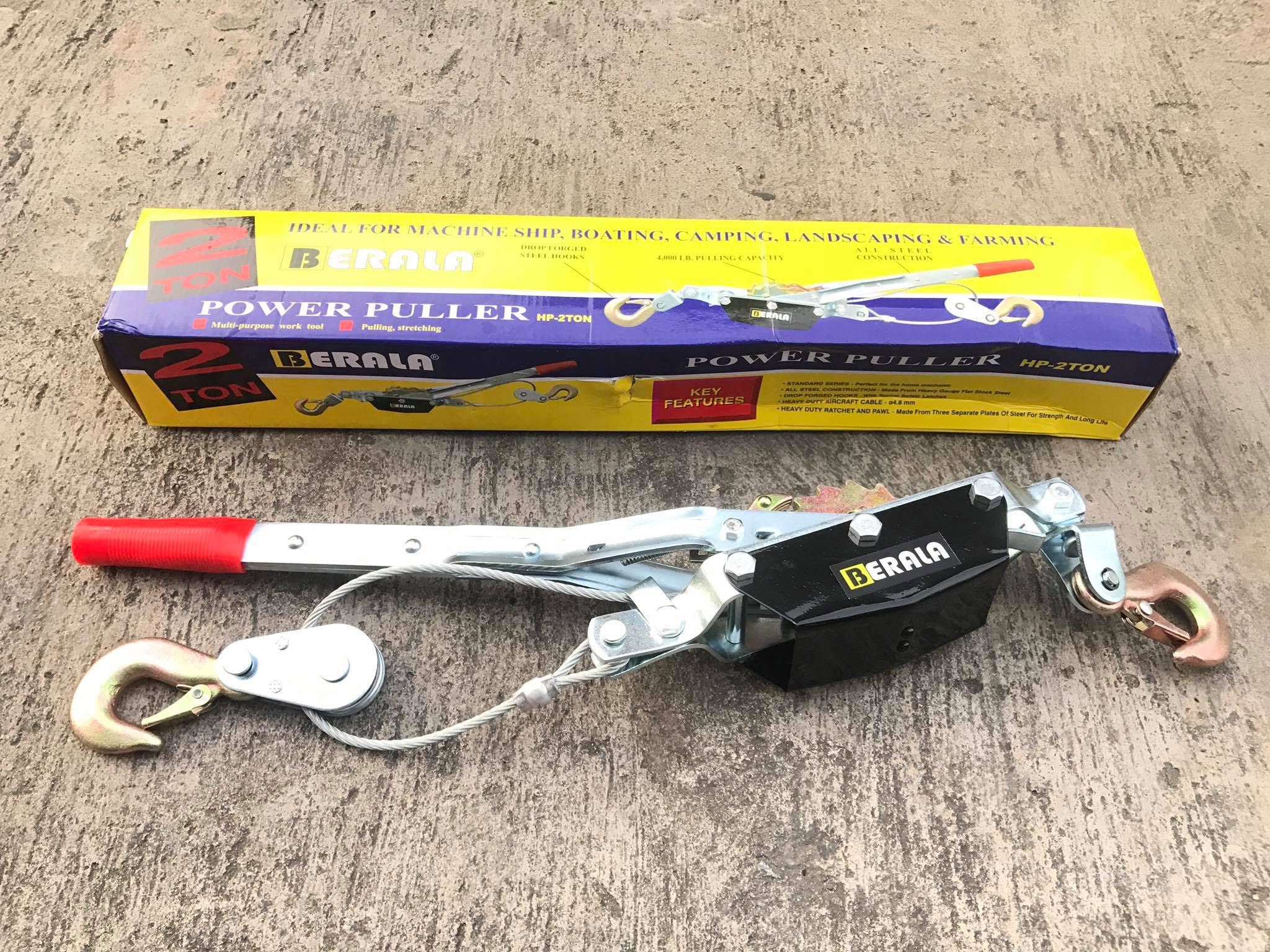 รอกสลิง มือโยก 2 ตัน และ 4 ตัน