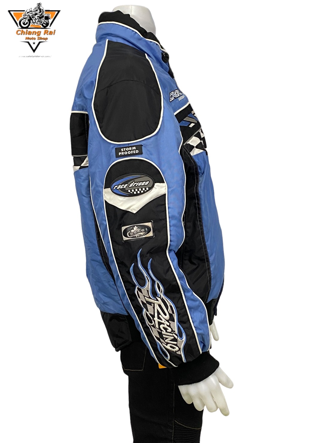 เสื้อขี่มอเตอร์ไซด์( มือสอง) RCSA 534: อก 50" ยาว 27" (XL) **HOTRIDER**