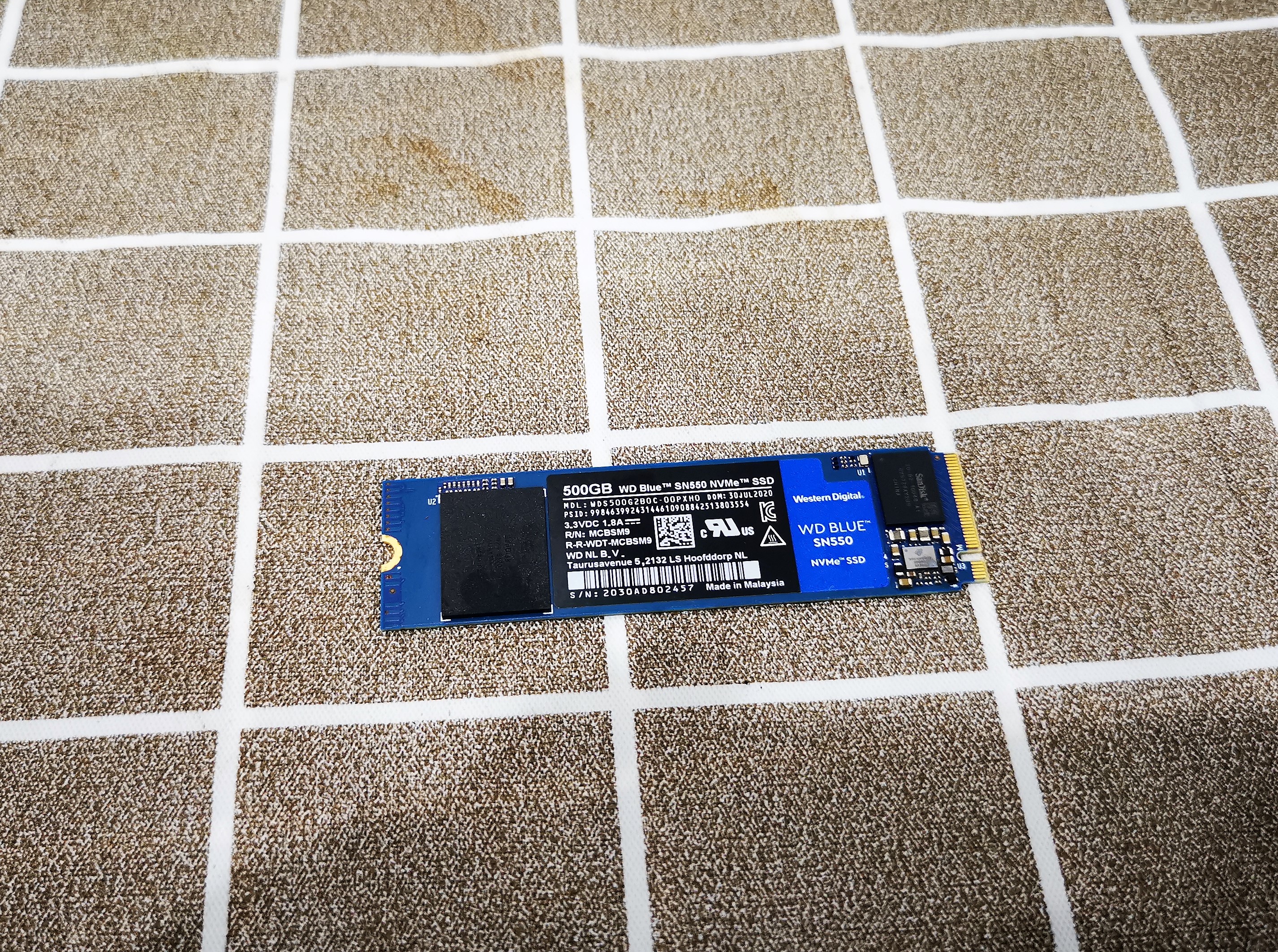 SSD M.2 WD Blue SN550 500GB