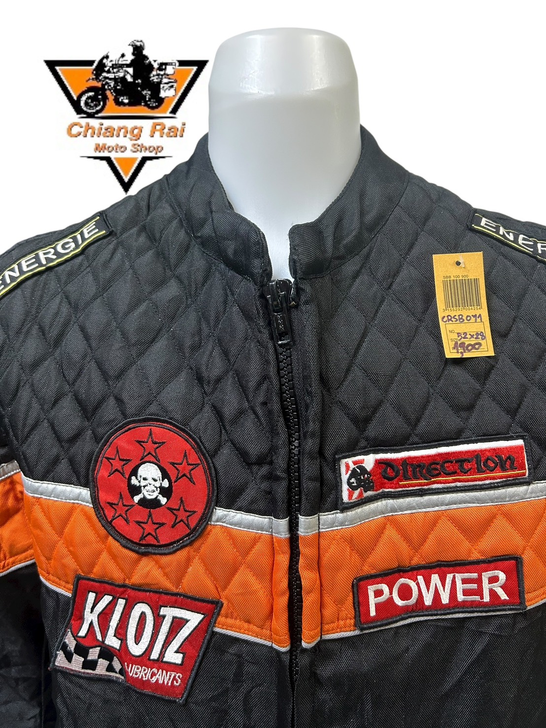 เสื้อขี่มอเตอร์ไซด์( มือสอง) CRSB 071 : อก 52" ยาว 28" (XL) **Strada**