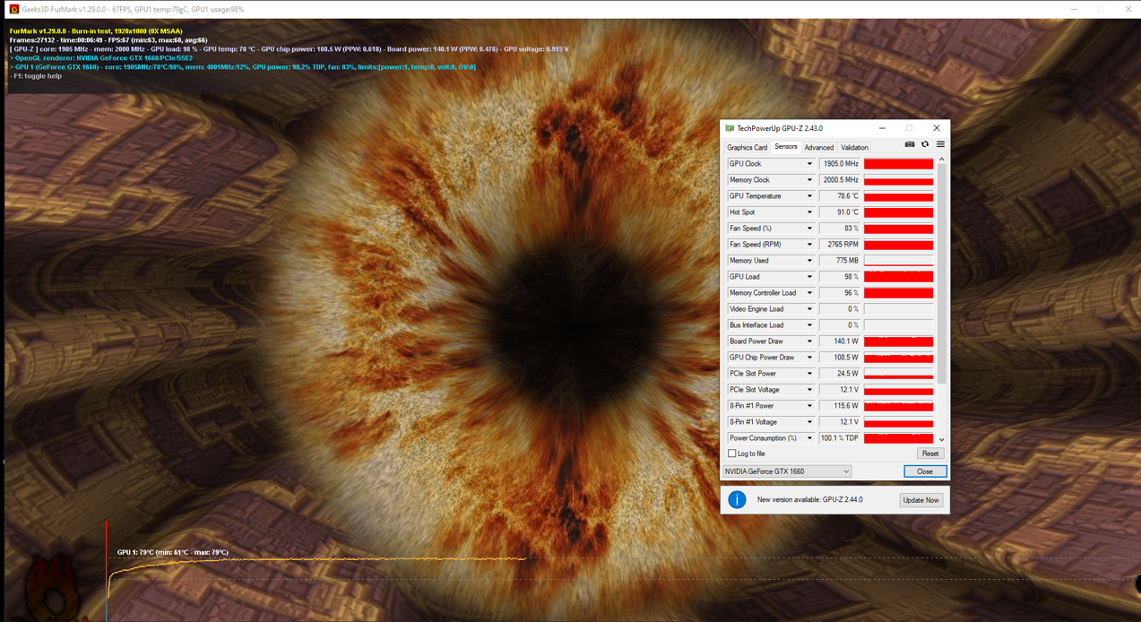 GIGABYTE GTX 1660 6GB GAMING OC D5