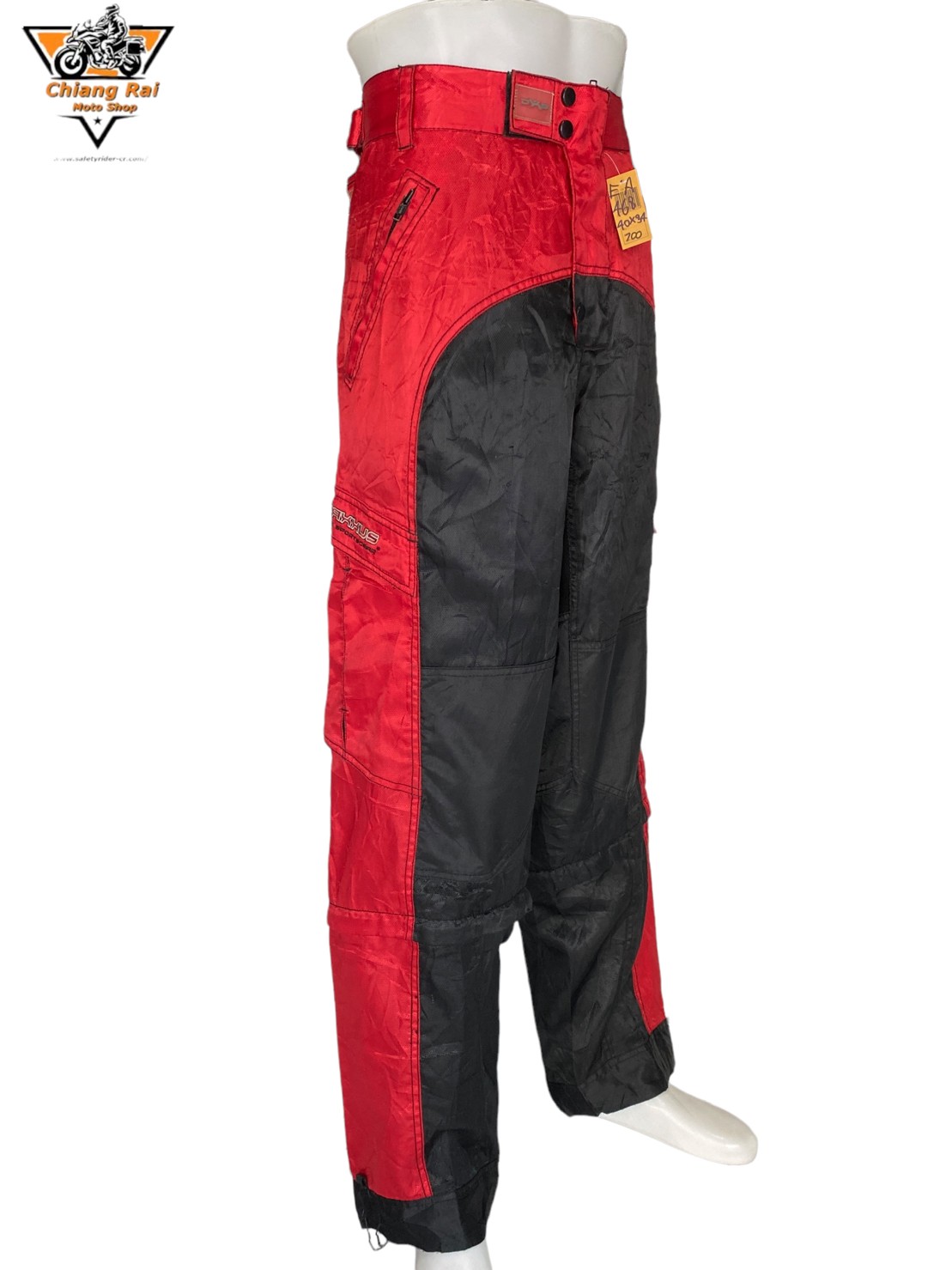 กางเกงขี่มอเตอร์ไซด์ ( มือสอง ) E&A 468: เอว 40" ยาว 34" **DXS**