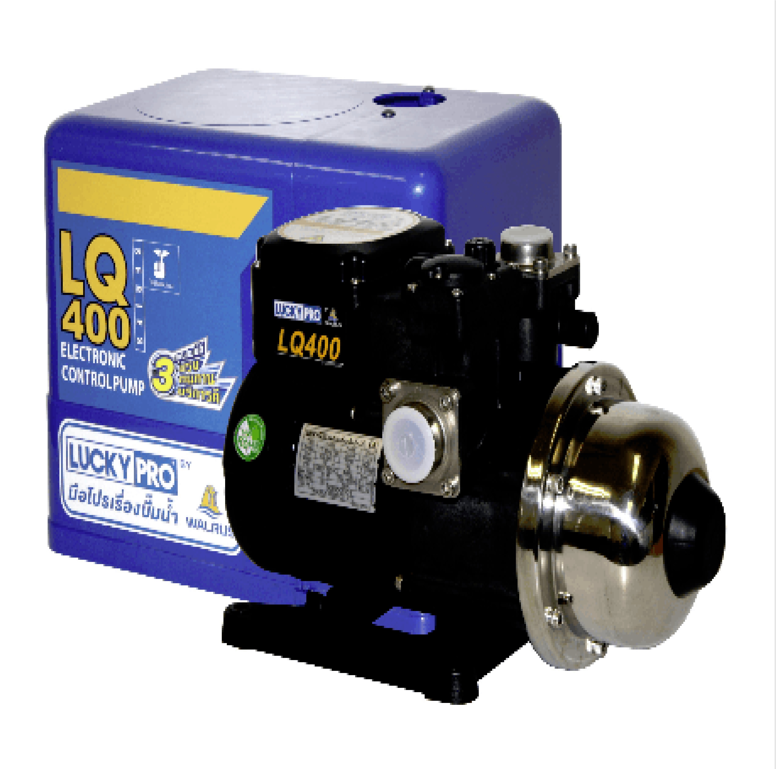 LUCKY PRO ปั๊มน้ำอัตโนมัติหลายใบพัด 400W 220V รุ่น LP-LQ400