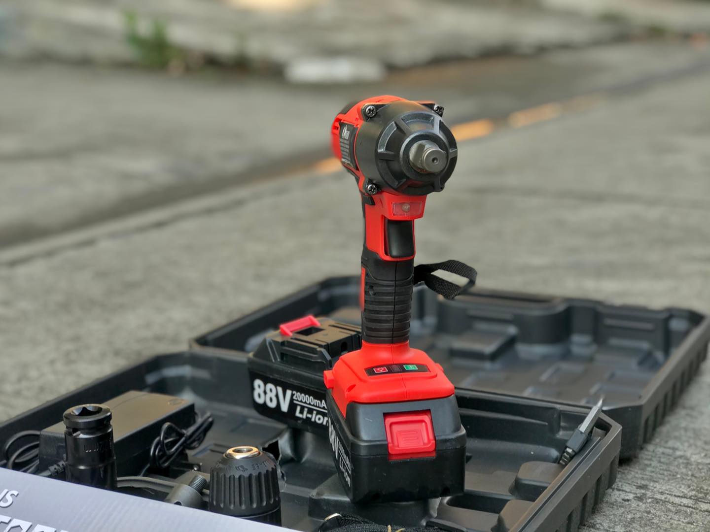 บล็อกแบต Enzo 88V 2in1 + ชุดบล็อก 12 ชิ้น Euro ใช้ถอดน๊อต ขันน็อต