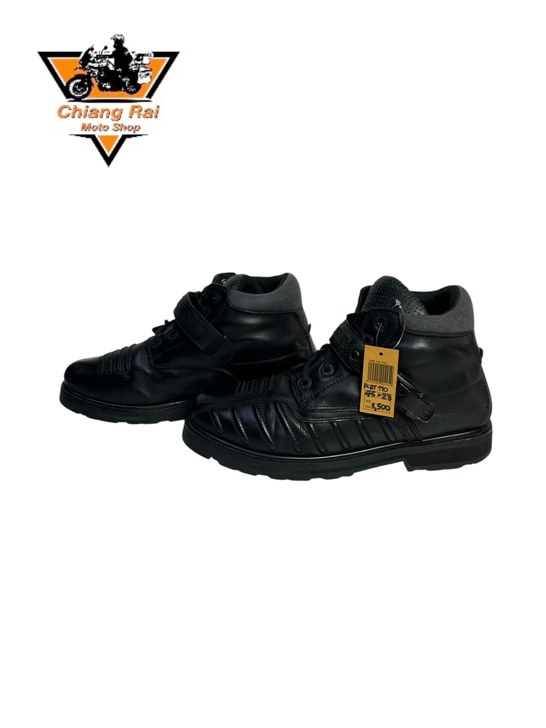 รองเท้าขี่มอเตอร์ไซด์( มือสอง) RCBT-110 Size ขนาดจากป้าย 45:EUR / 10.5:UK / 28.5:Cm.(ICON)