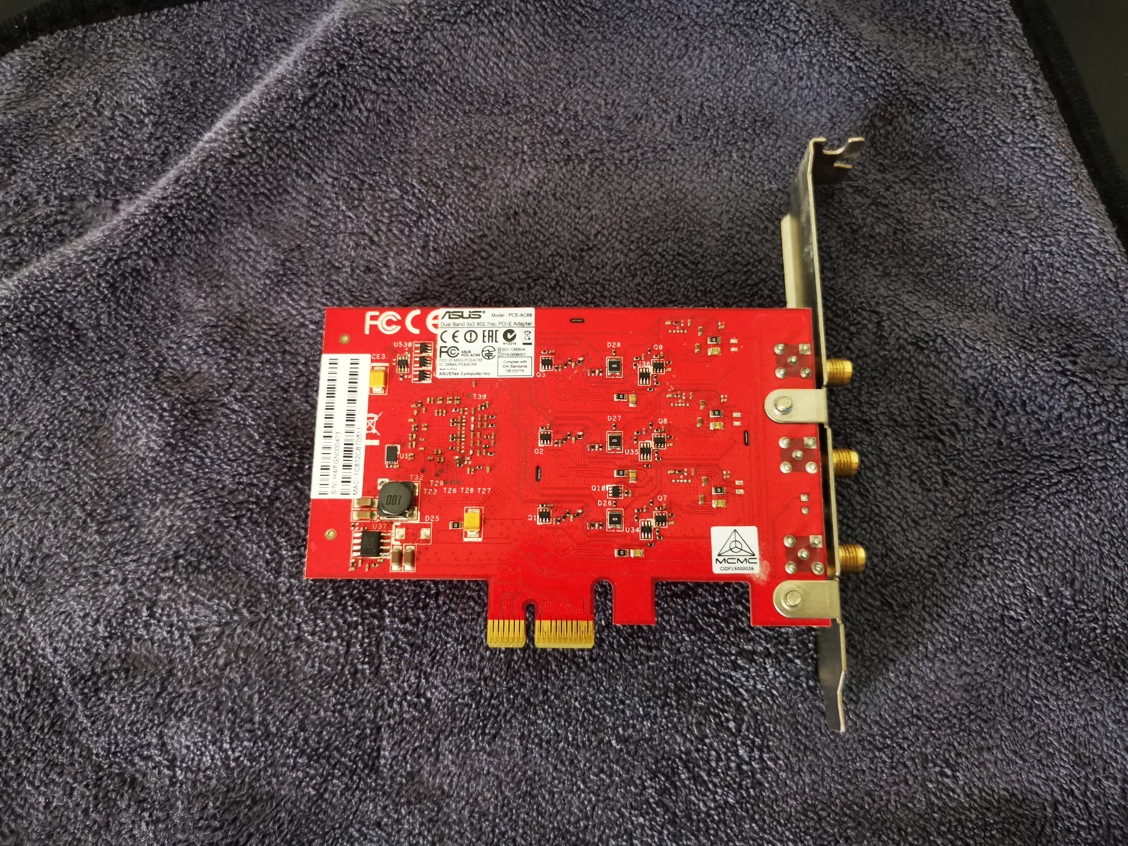 ASUS Wireless PCIe LAN PCE-AC68 DUAL BAND AC1900