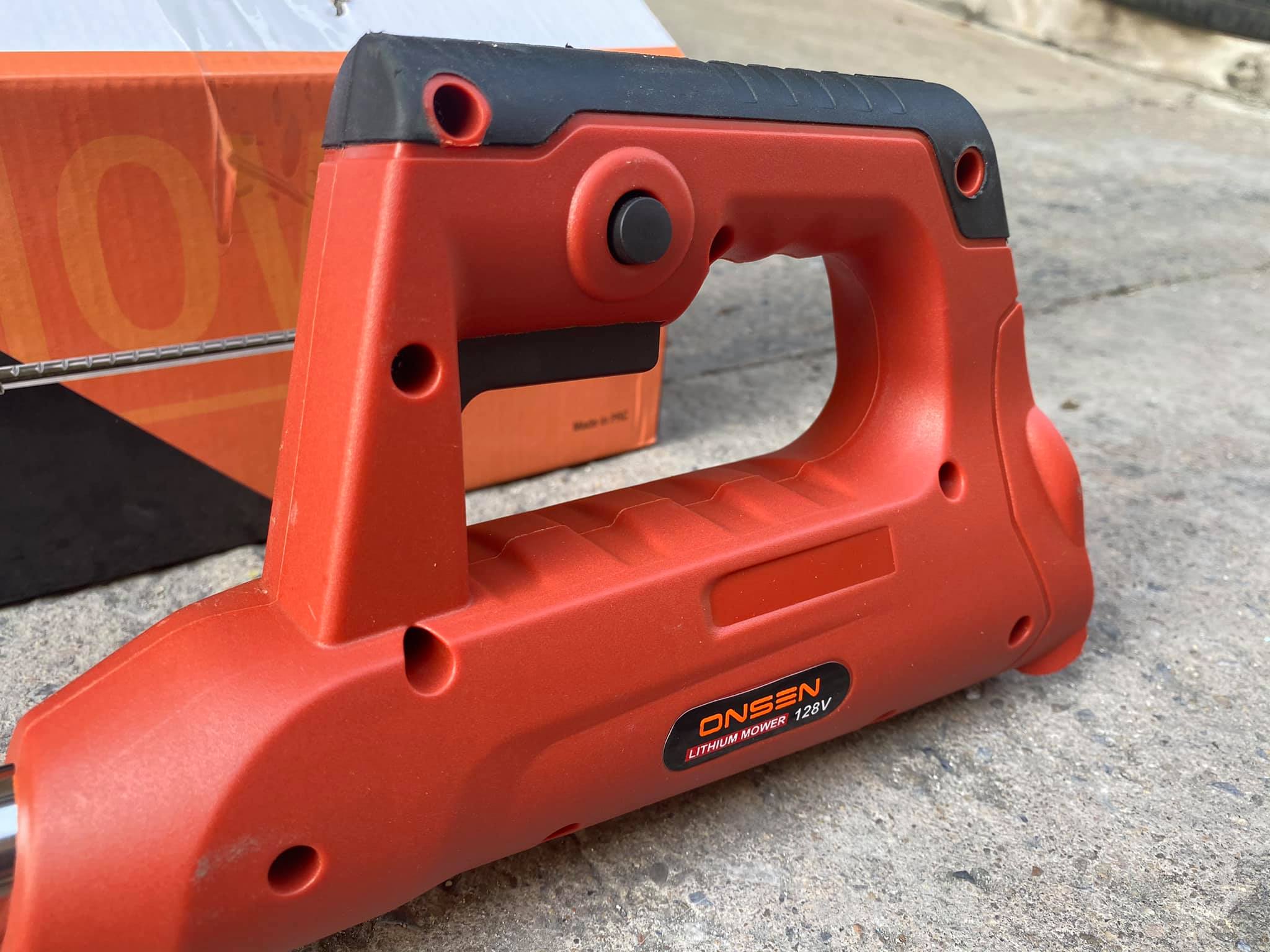 เครื่องตัดหญ้าแบต Onsen 128V แถมใบตัดรวม 8 ใบ