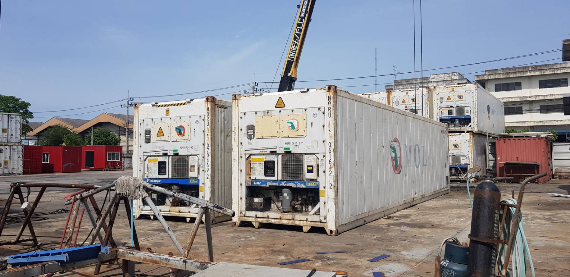 ตู้คอนเทนเนอร์ห้องเย็นขนาด 40 ฟุต