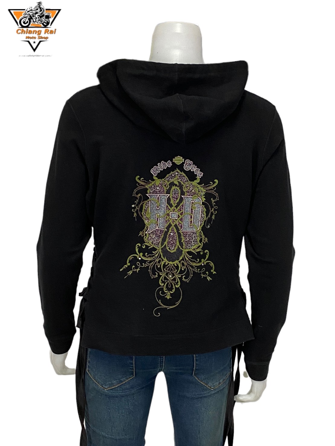 เสื้อขี่มอเตอร์ไซด์( มือสอง) RCSA 499: อก 42" ยาว 24" (M)**HARLEY DAVIDSON**