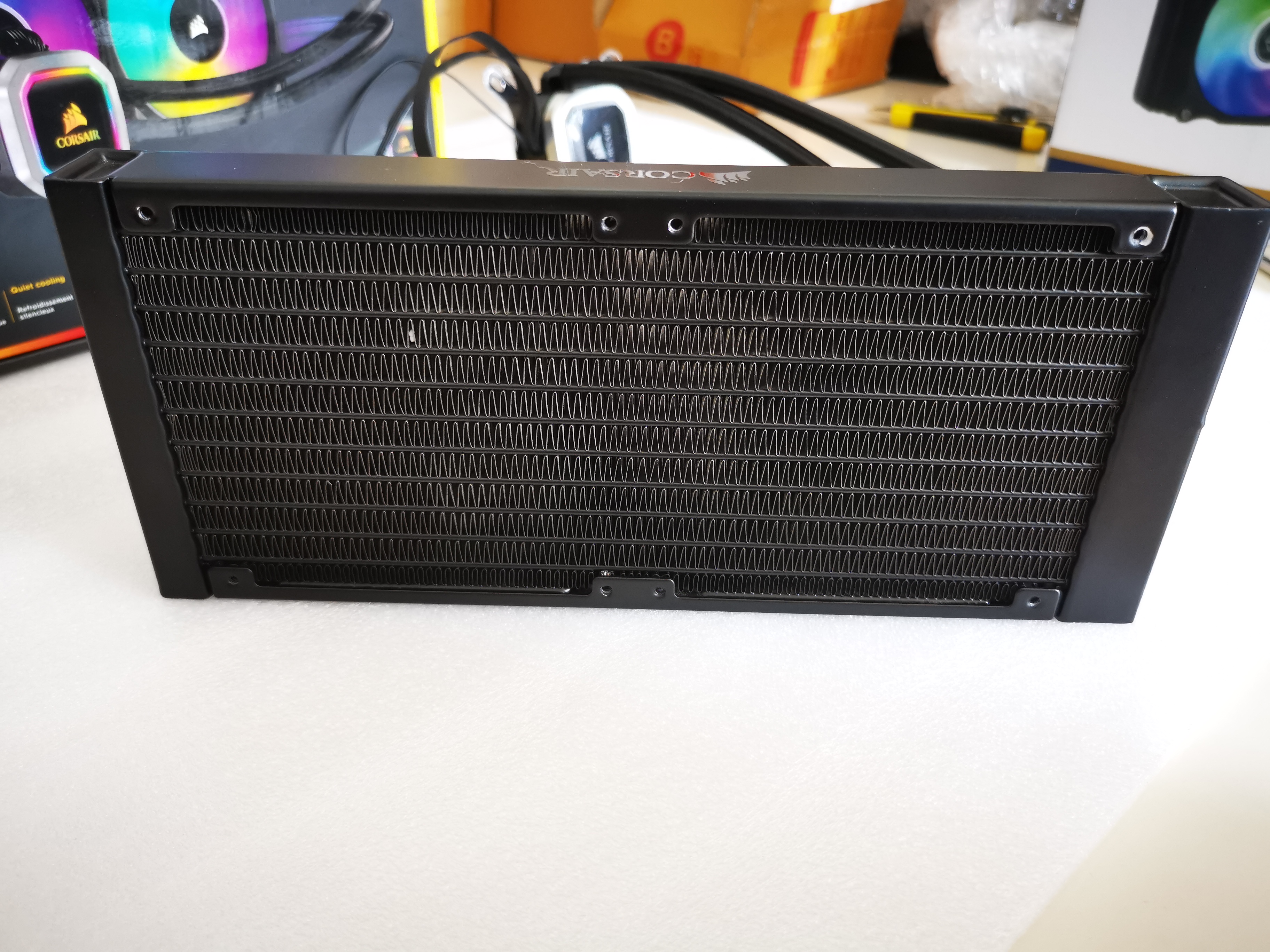 CPU LIQUID COOLER CORSAIR H100I RGB PLATINUM