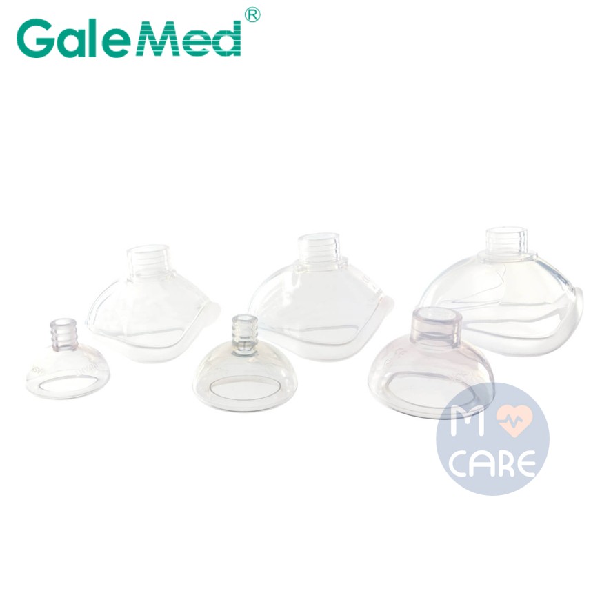 หน้ากากซิลิโคน สำหรับช่วยหายใจ ดมยาสลบ GALEMED Sil-Flex Silicone Mask