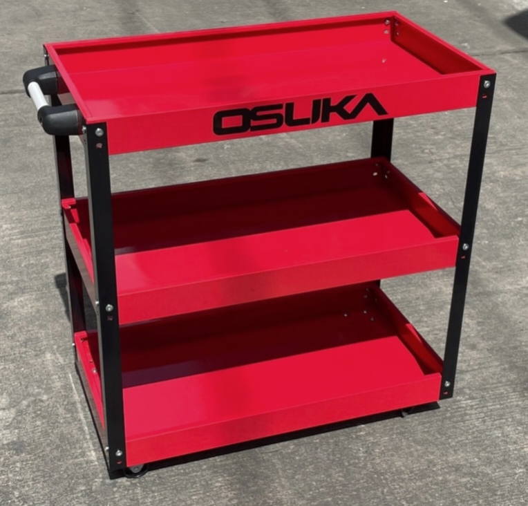 ชั้นวางเครื่องมือ รถเข็นเครื่องมือ 3 ชั้น OSUKA OSTC-001