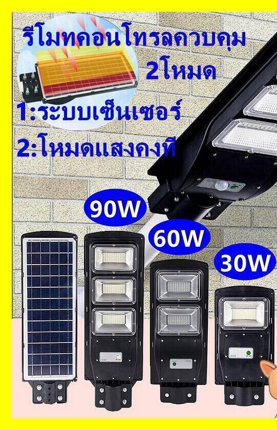 โคมไฟโซล่าเซลรุนใหม่