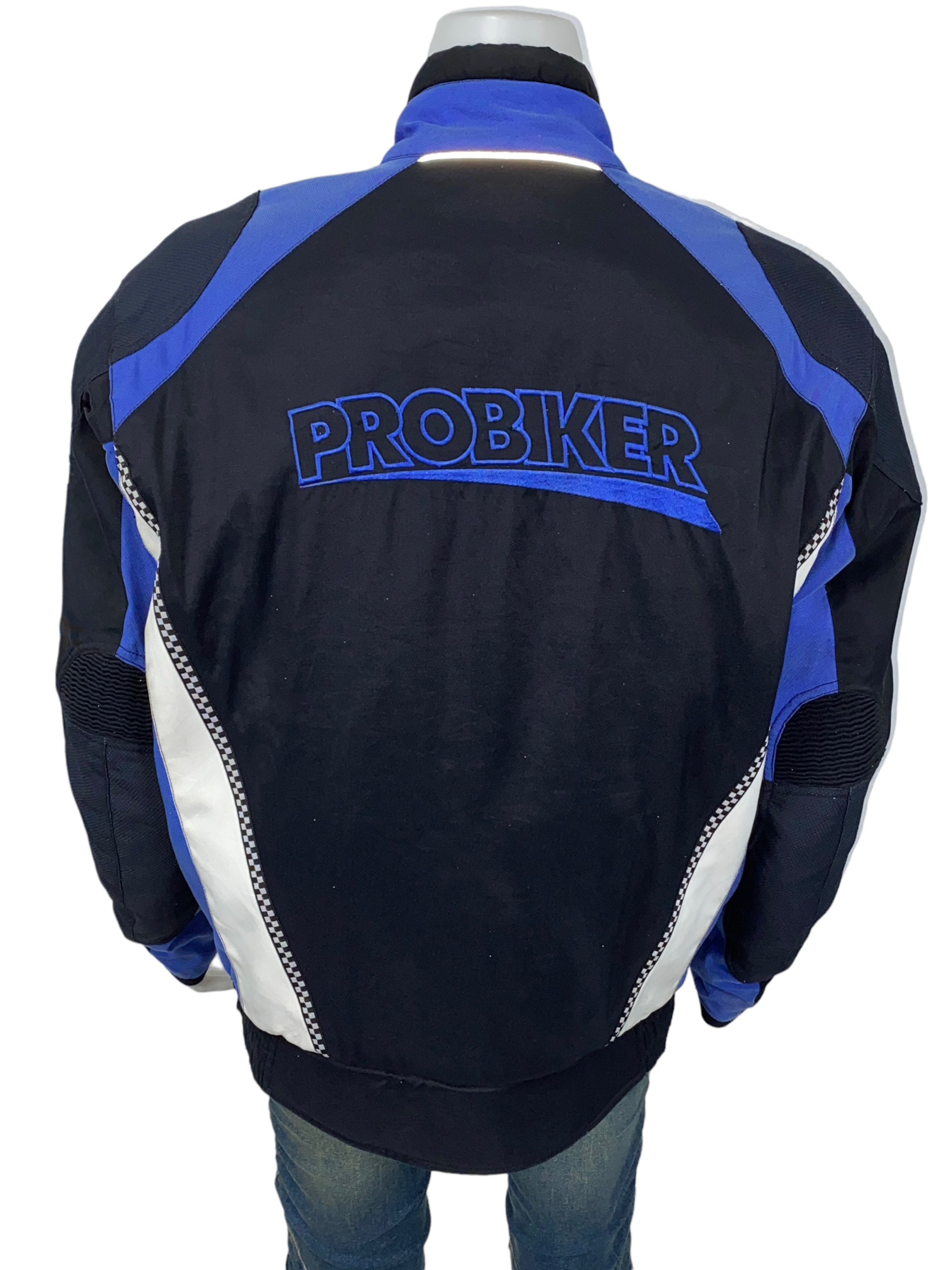 เสื้อขี่มอเตอร์ไซด์( มือสอง) RCSA 713: อก 50" ยาว 26" (XL)**PROBIKER**