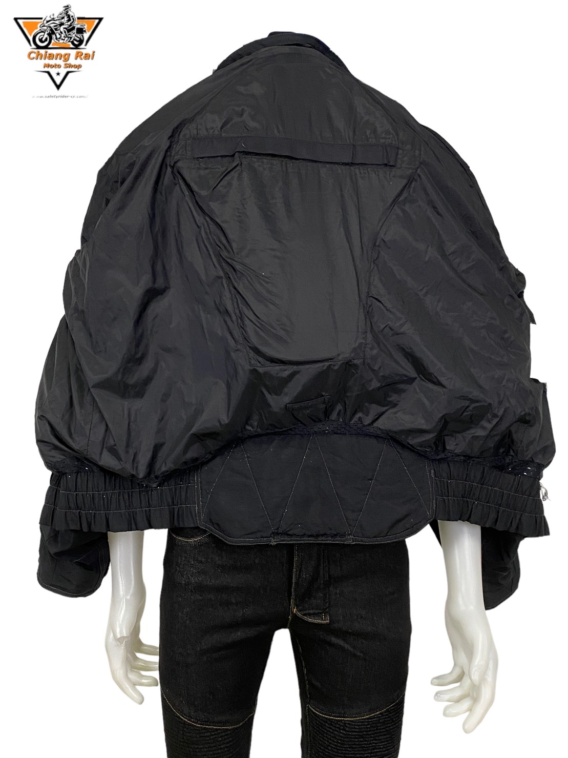 เสื้อขี่มอเตอร์ไซด์( มือสอง) RCSA 639: อก 52" ยาว 26" (XL) **BERING**