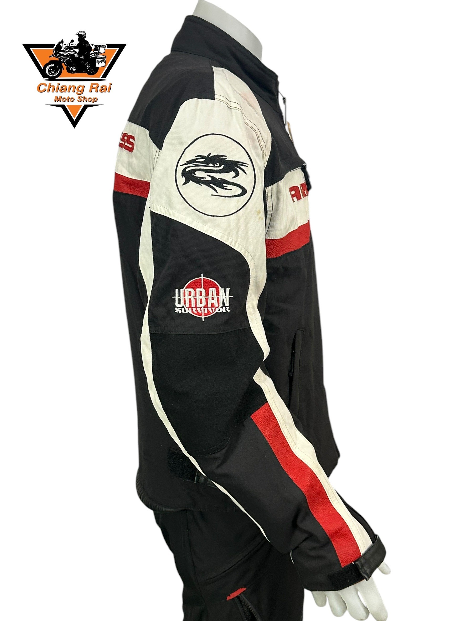 เสื้อขี่มอเตอร์ไซด์( มือสอง) RCSA 982 : อก 48" ยาว 25" (L) **Arlenness**