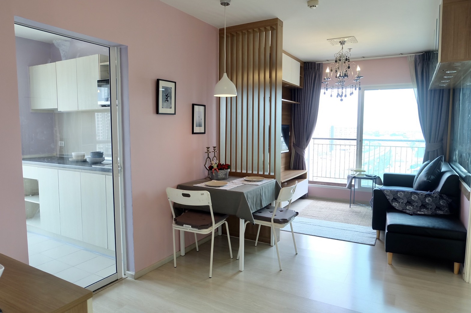ให้เช่า Aspire Rattanathibet 2 นอน ห้องมุม