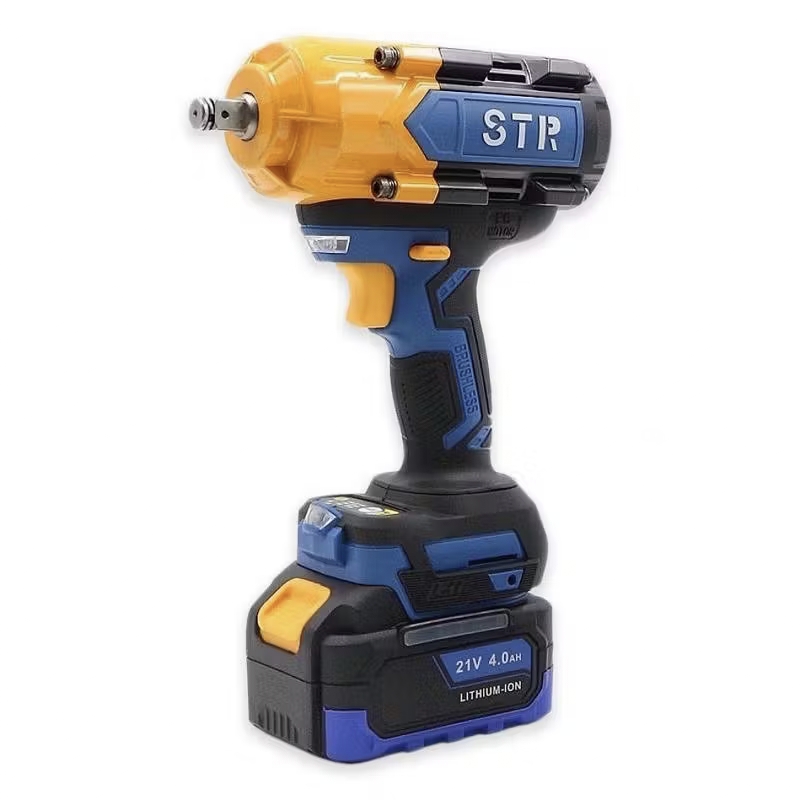 บล็อกไฟฟ้าไร้สาย ยี่ห้อ STR 21V รุ่น ST-780 แรงบิด 1,100 นิวตัน