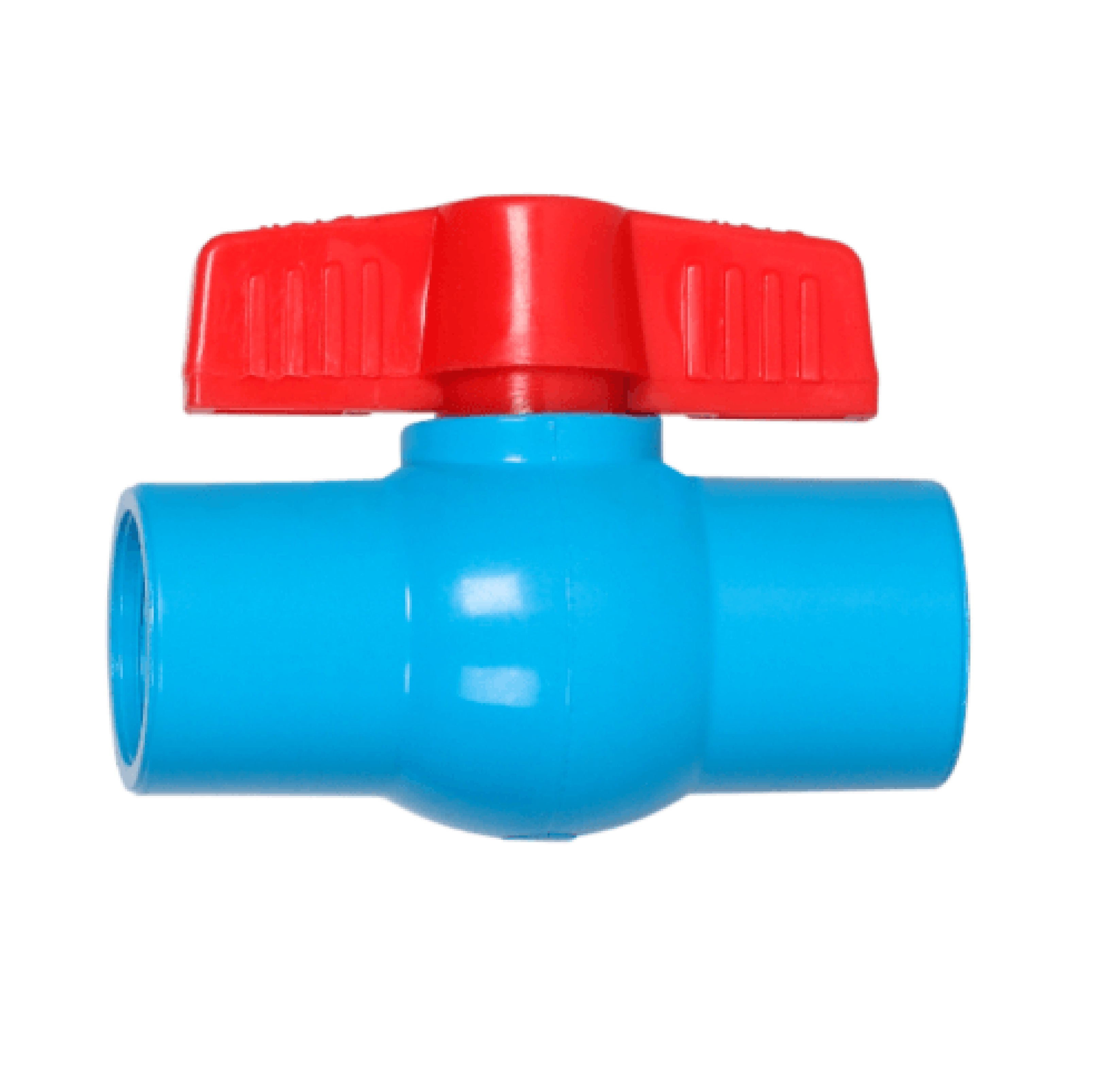 VAVO บอลวาล์วพีวีซี 1"(25) แบบเกลียว สีฟ้า