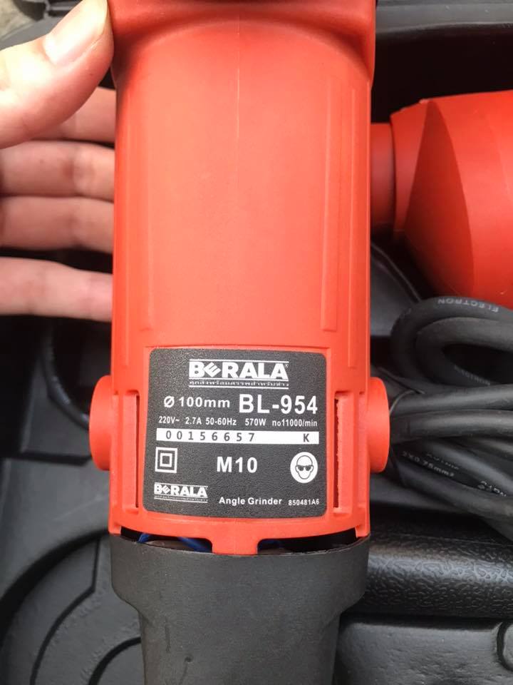 มาเเพ็คคู่ คุ้มสุดๆ ชุดสว่าน+หินเจีย berala