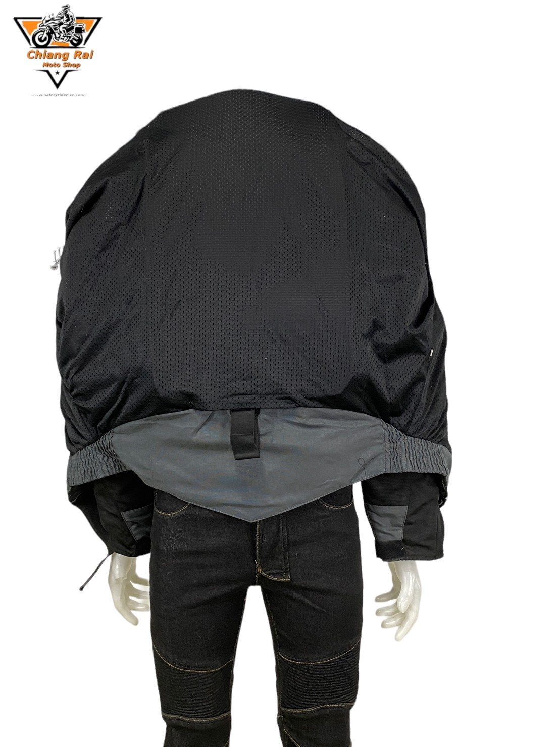 เสื้อขี่มอเตอร์ไซด์( มือสอง) RCSA 618: อก 52" ยาว 26" (XL) **KEVLAR**