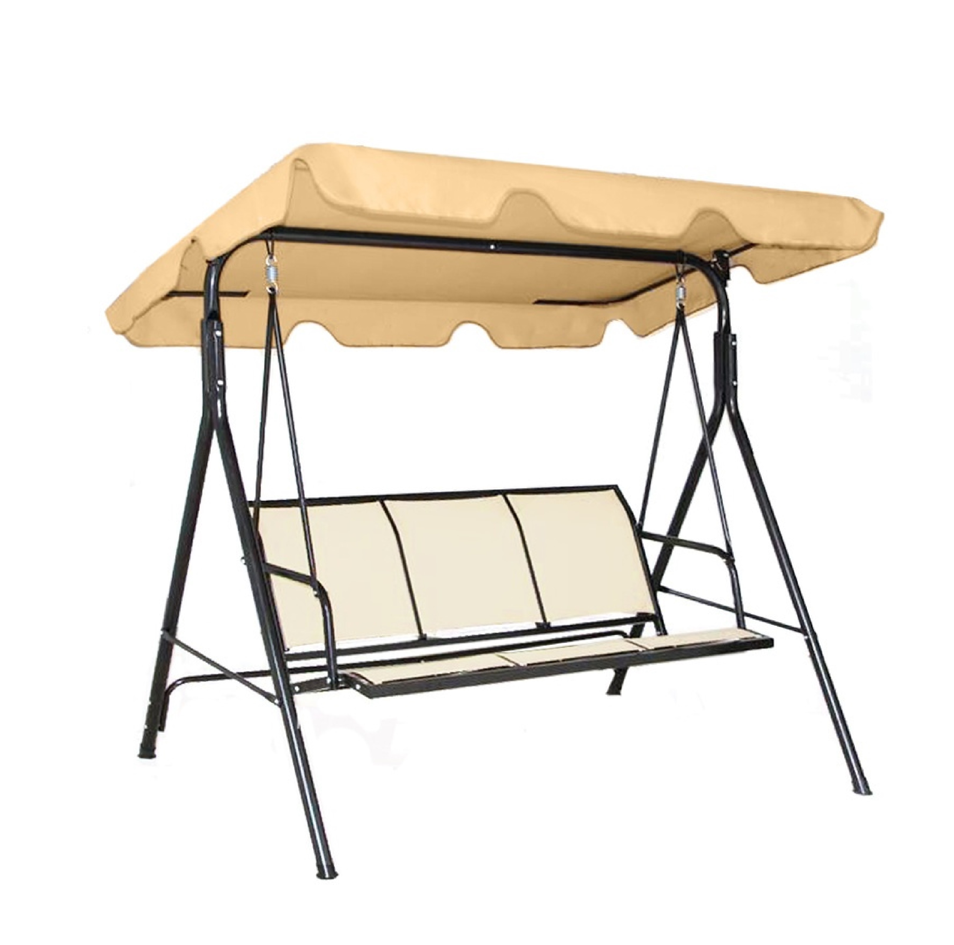 SUMMER SET ชิงช้าสนาม 3 ที่นั่ง รุ่น HWT003S ขนาด117x170x153ซม. สีเบจ