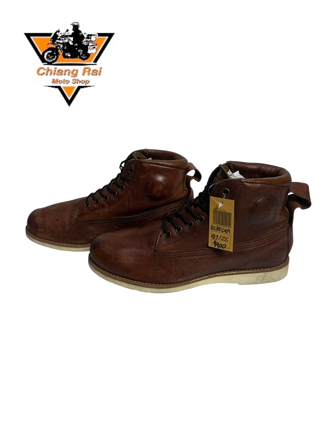 รองเท้าขี่มอเตอร์ไซด์( มือสอง) RCBT-069 Size ขนาดจากป้าย 41:EUR / 7:UK / 26:Cm.(Oscar)