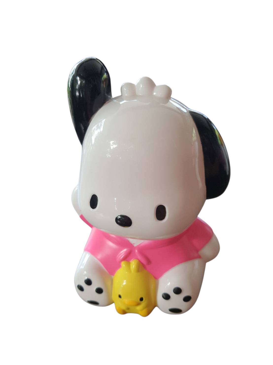 Pochacco โปเชโกะ กระปุกออมสิน ซานริโอ้ ของแท้จากญี่ปุ่น Sanrio Coin bank สามารถเปิดเอาเหรียญออกมาได้โดยไม่ต้องทุบ น่ารักมาก หายากมากๆ Size โดยประมาณ : 15 cm