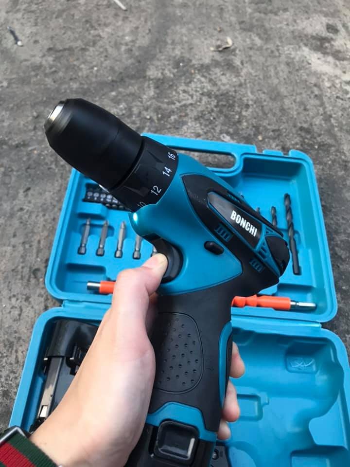 สว่านไร้สาย สว่านแบต BONCHI 14.5V