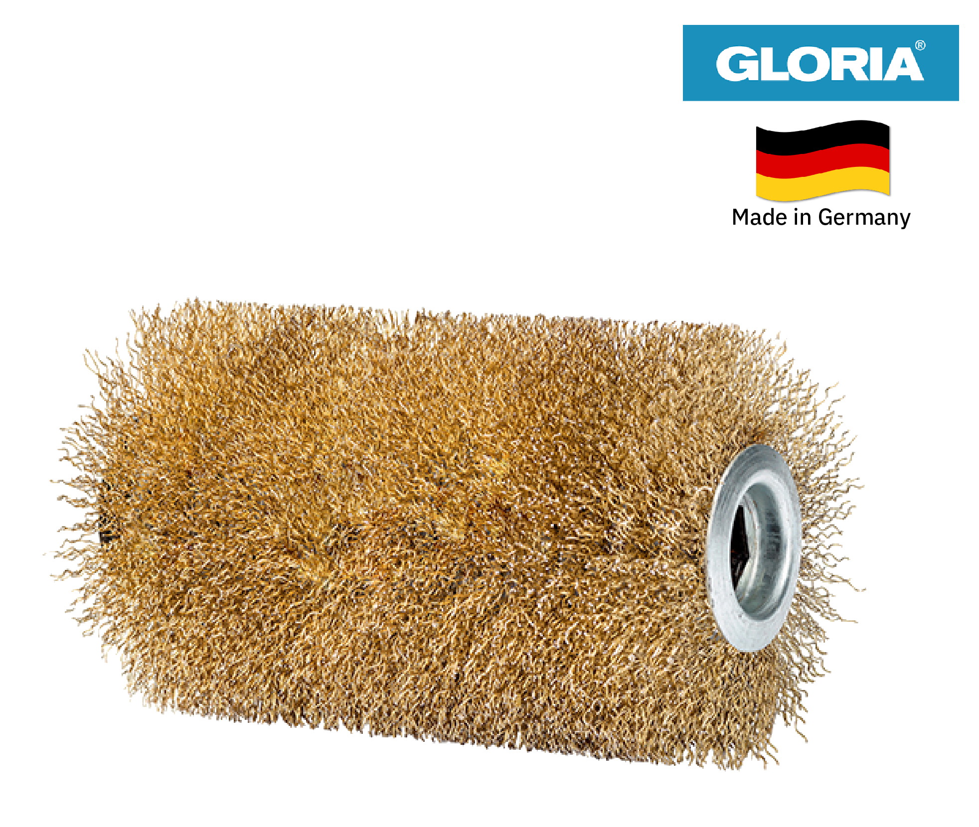 แปรงขัดลวดทองเหลือง PRO stone brush