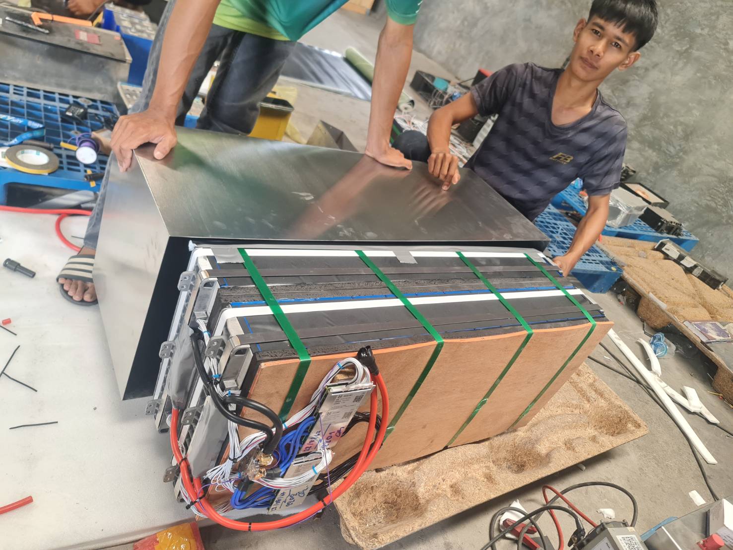 แบตเตอรี่โฟคลิฟท์ไฟฟ้า รถยกไฟฟ้า forklift handlift 24v 48v