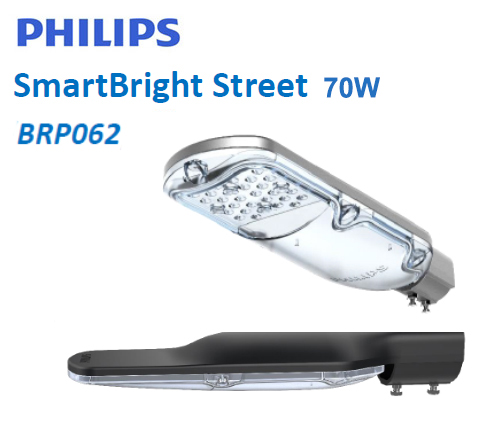 โคมไฟถนน SmartBright LED Streetlight LED 70W BRP062 PHILIPS