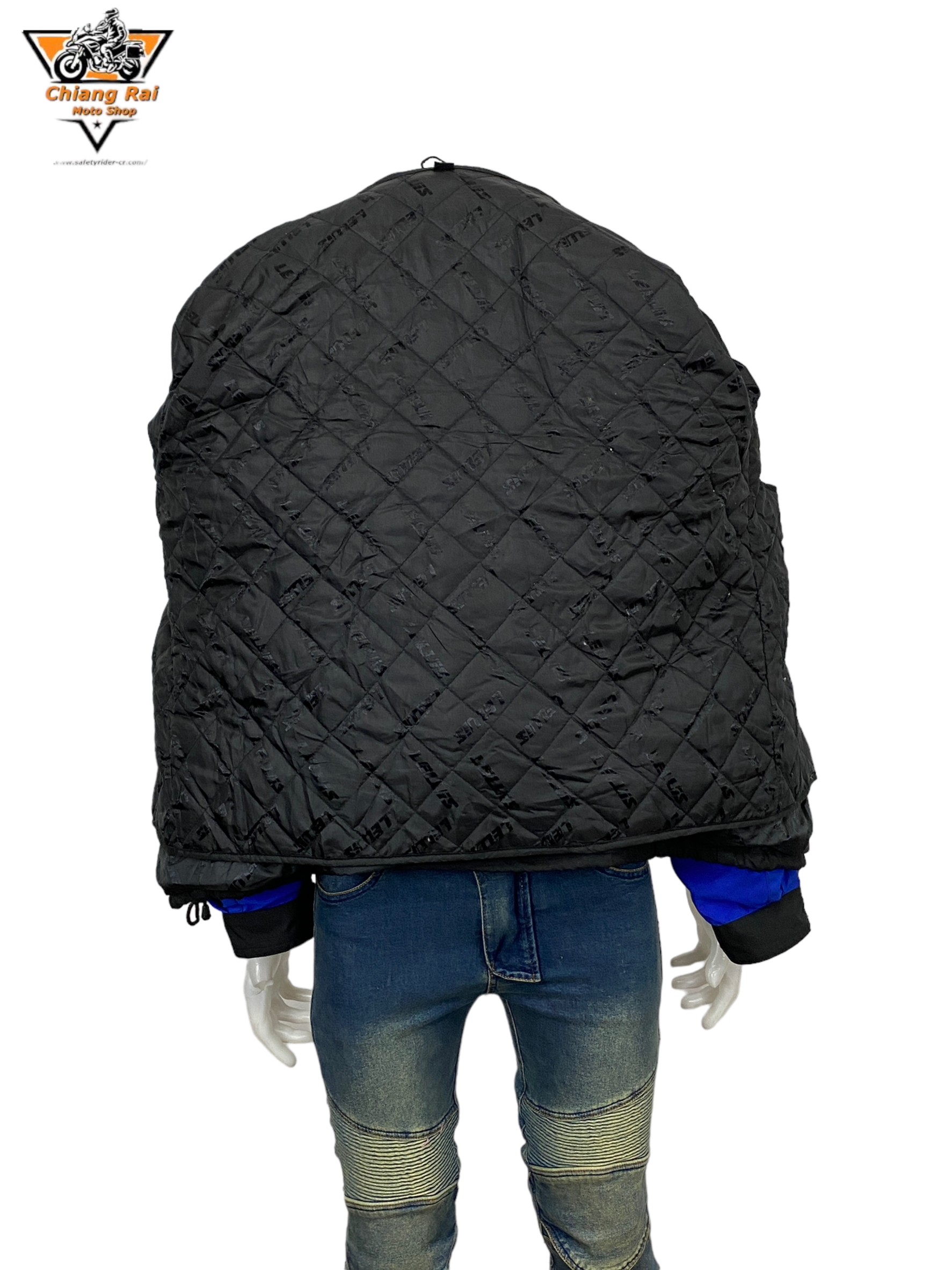 เสื้อขี่มอเตอร์ไซด์( มือสอง) RCTA 483: อก 52" ยาว 28" (XL) **LEWIS**