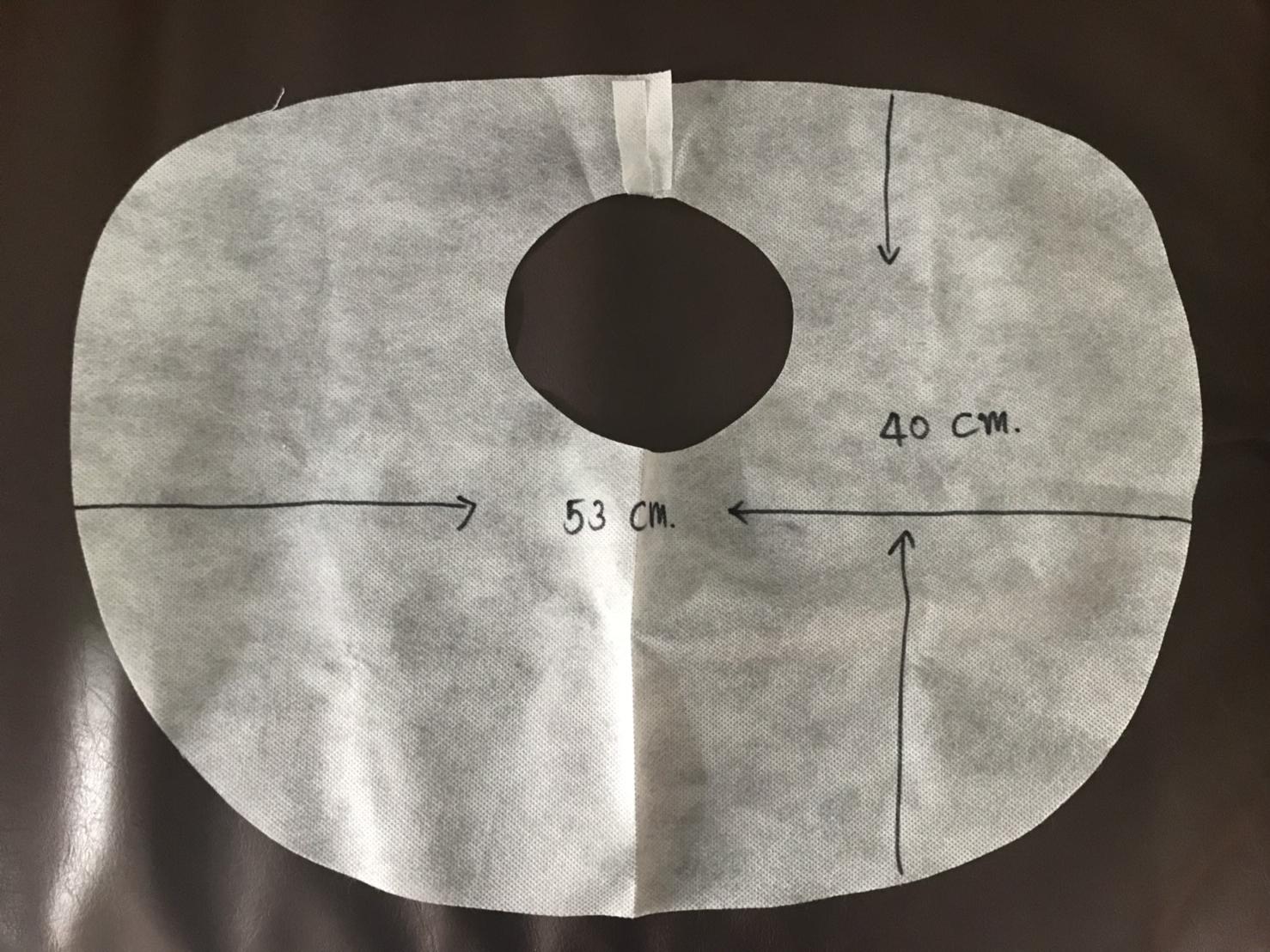 กระดาษรองนวดหน้า, รองสักคิ้ว (1 Pack 300 ชิ้น)