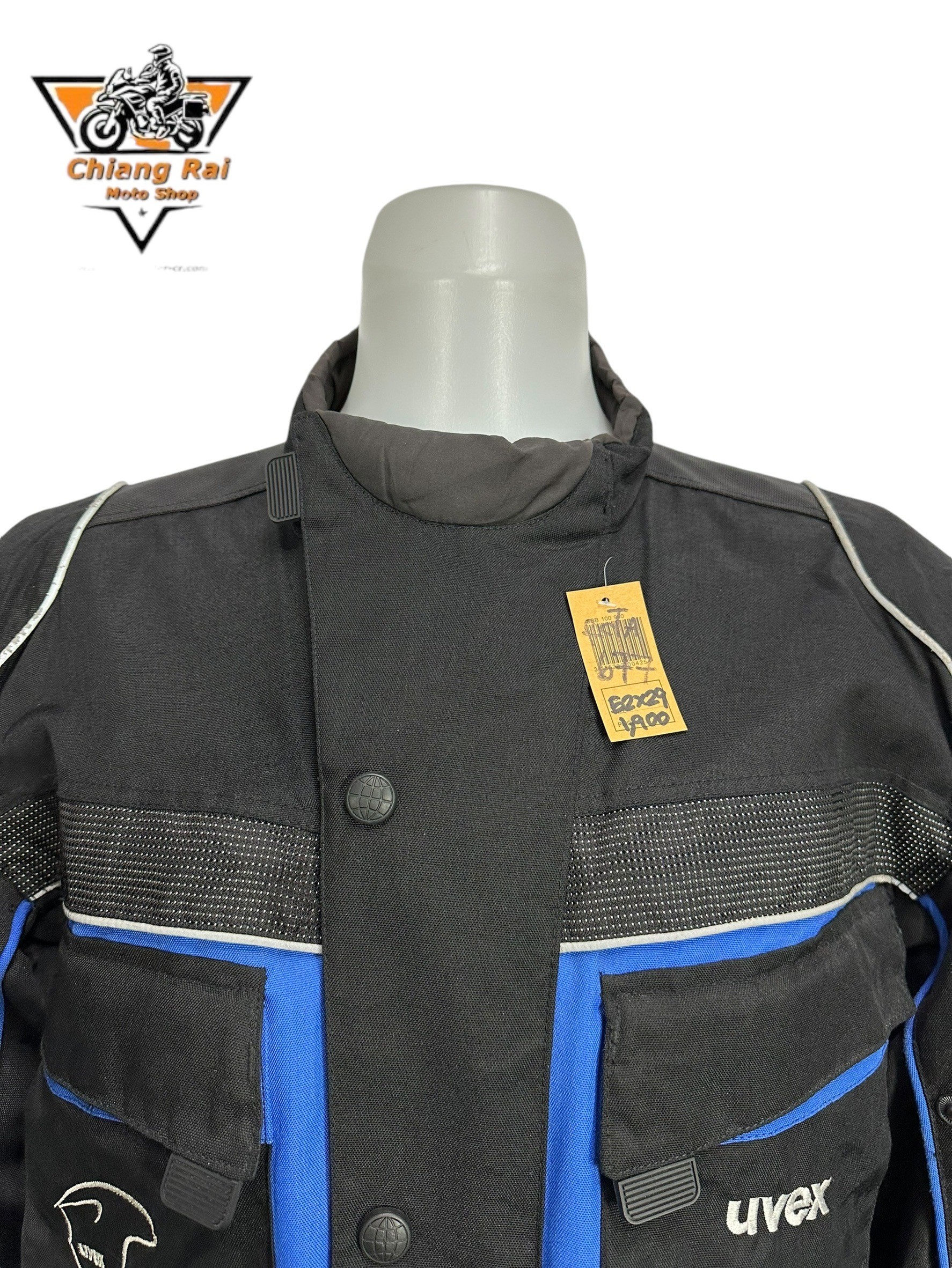 เสื้อขี่มอเตอร์ไซด์( มือสอง) RCTA 677 อก 50-52" ยาว 29"(XL) **uvex**
