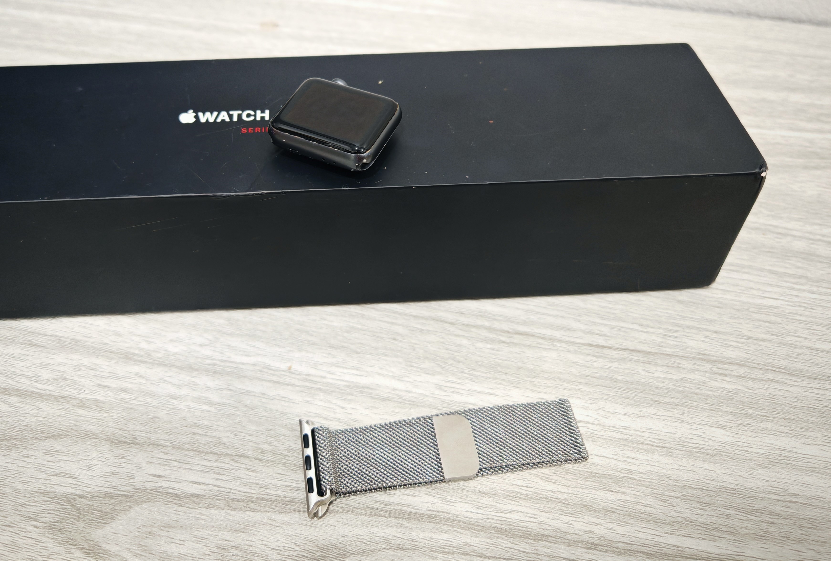 Apple Watch Nike+ Series 3 38MM Aluminum Case (GPS + Cellular)