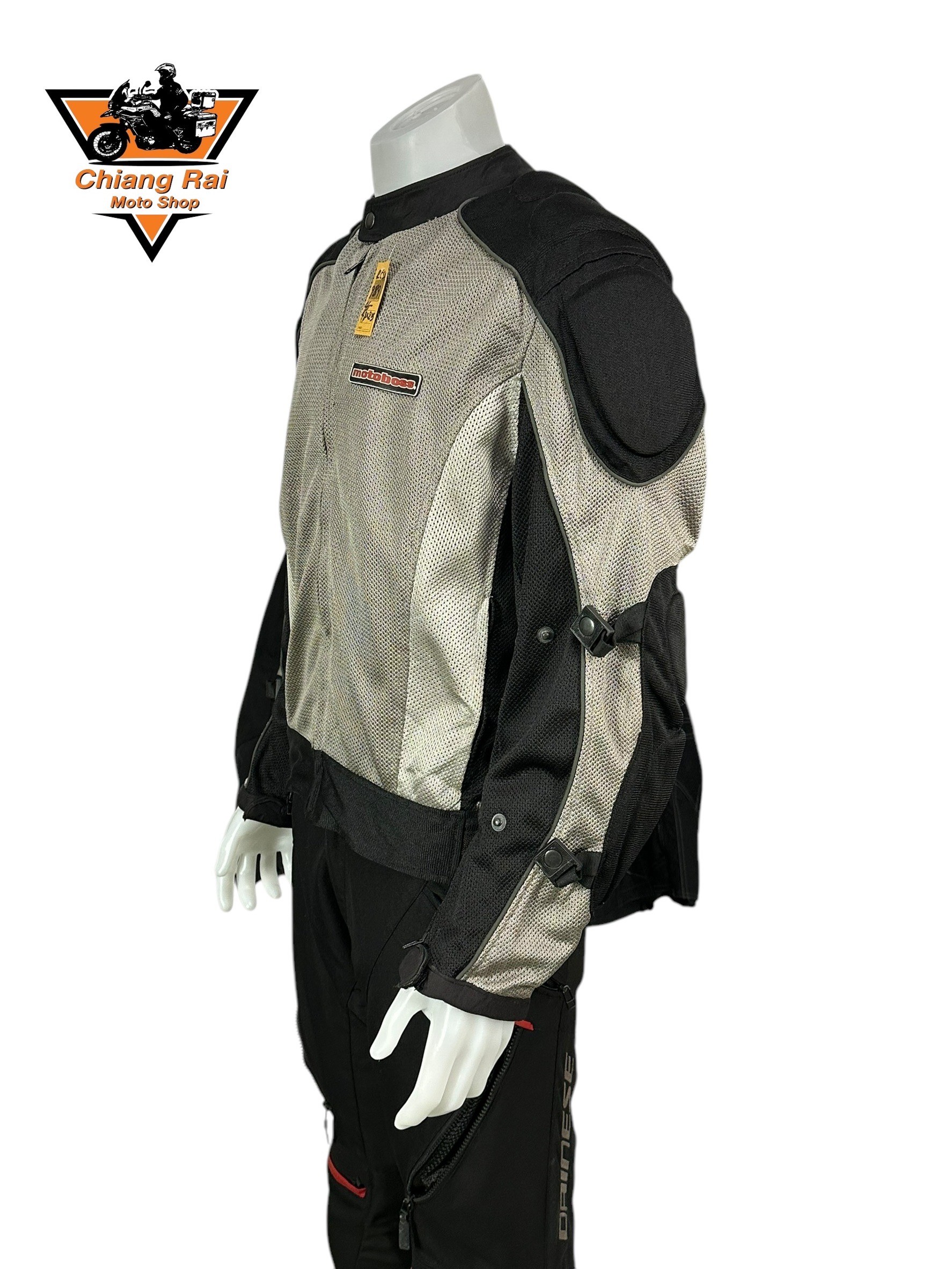 เสื้อขี่มอเตอร์ไซด์( มือสอง) RCSA 989 : อก 46-48" ยาว 25" (L) **motoboss**