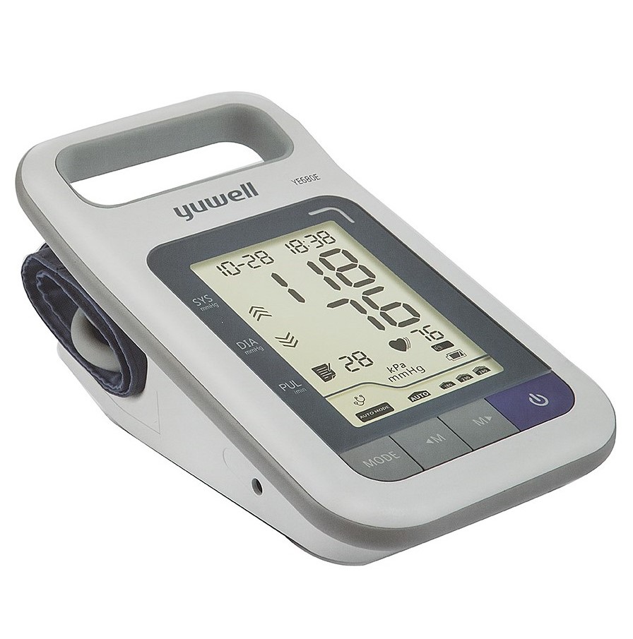 เครื่องวัดความดันโลหิตดิจิตอล YUWELL Electronic Blood Pressure Monitor รุ่น YE680E
