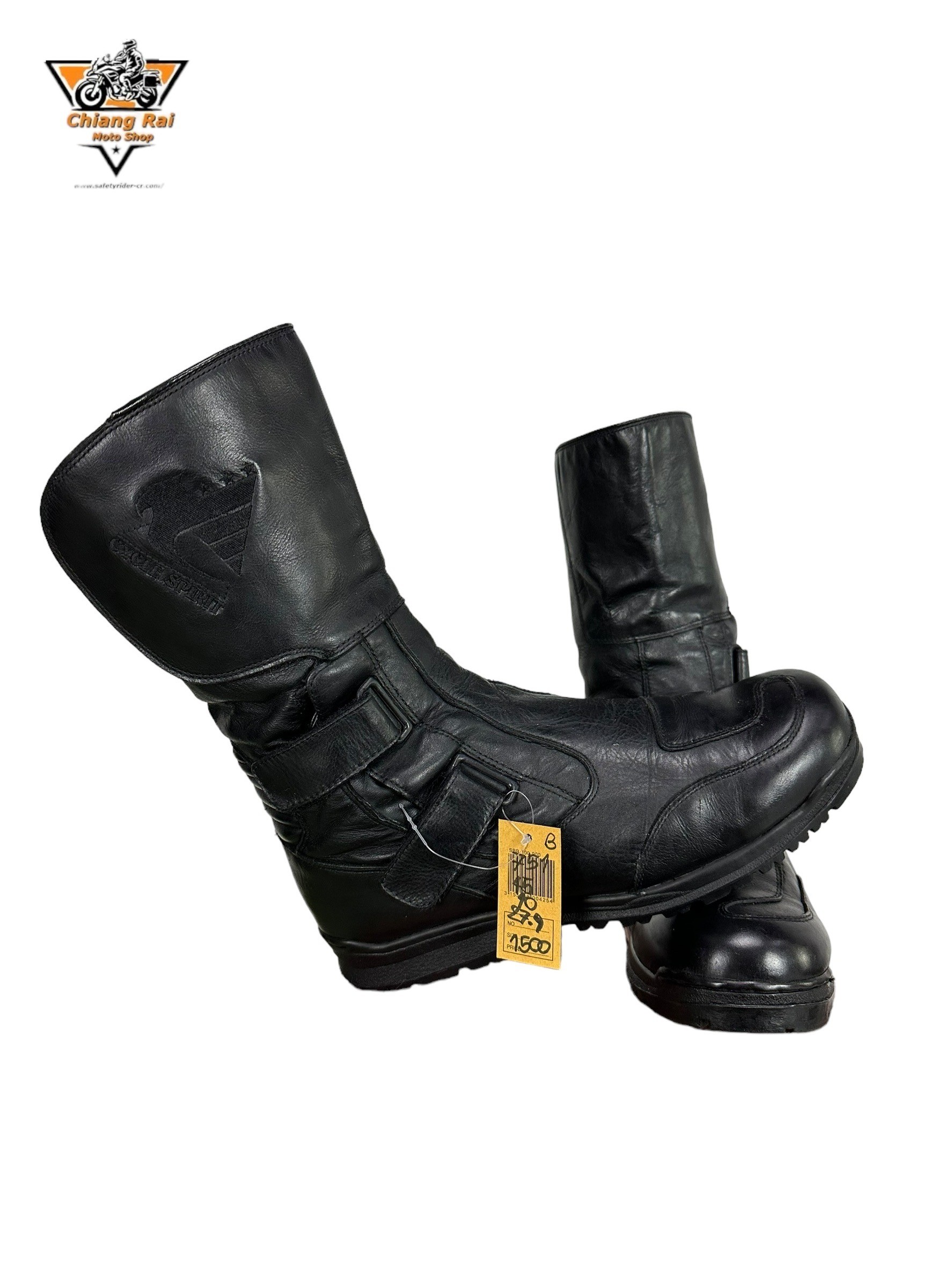 รองเท้าขี่มอเตอร์ไซด์( มือสอง) RCBS-751 Size ขนาดจากป้าย 45:EUR / 10:UK / 27.9:Cm.(CYCLE SPIRT)