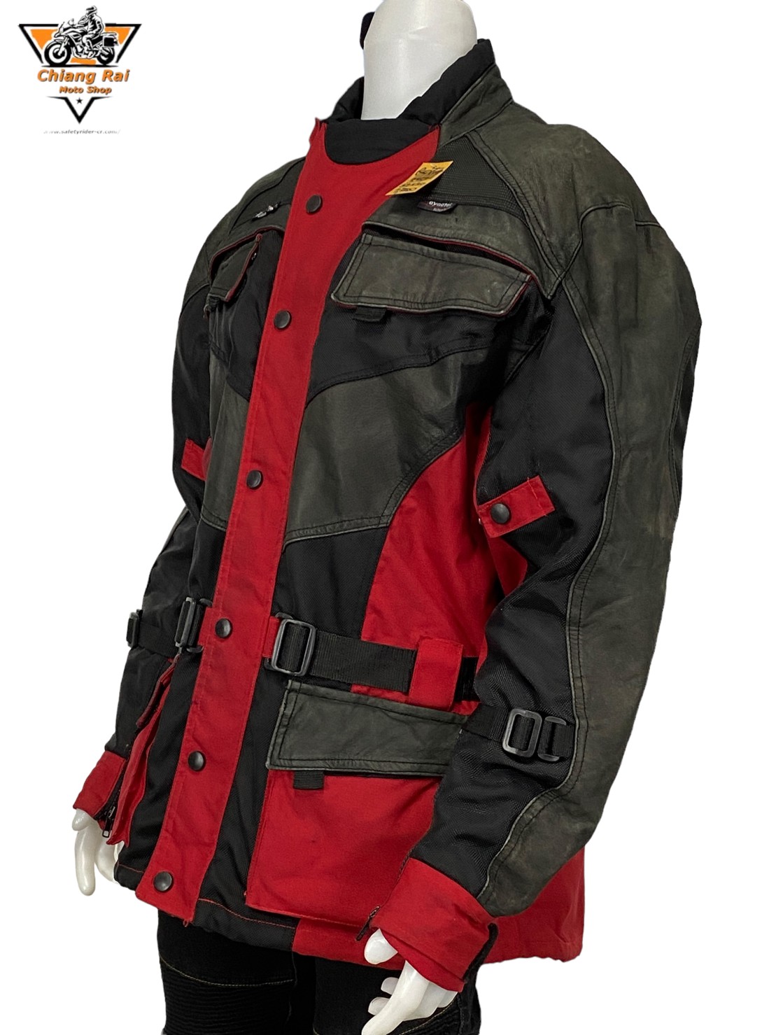 เสื้อขี่มอเตอร์ไซด์( มือสอง) RCTA 357 อก 52 " ยาว 30 "XL) ยี่ห้อ**roloff**