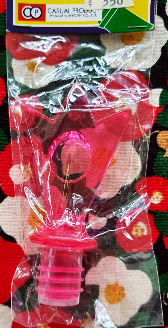 bottle caps Acrylic Bottle stopper จุกปิด ขวด จากญี่ปุ่น Size : 9 cm