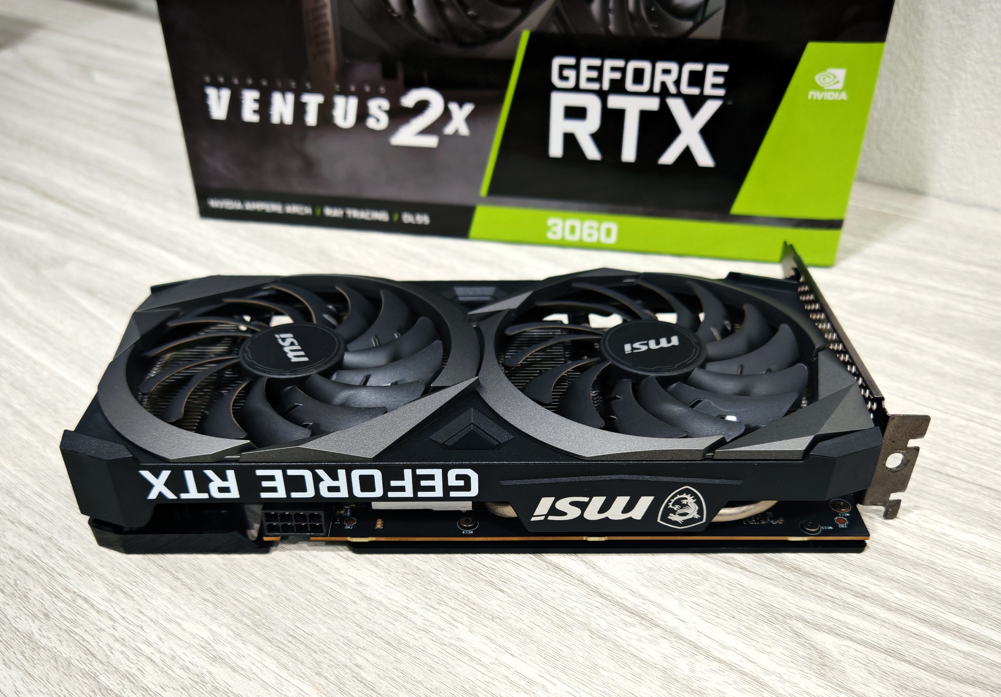 MSI RTX 3060 VENTUS 2X 12G OC GDDR6 (LHR)