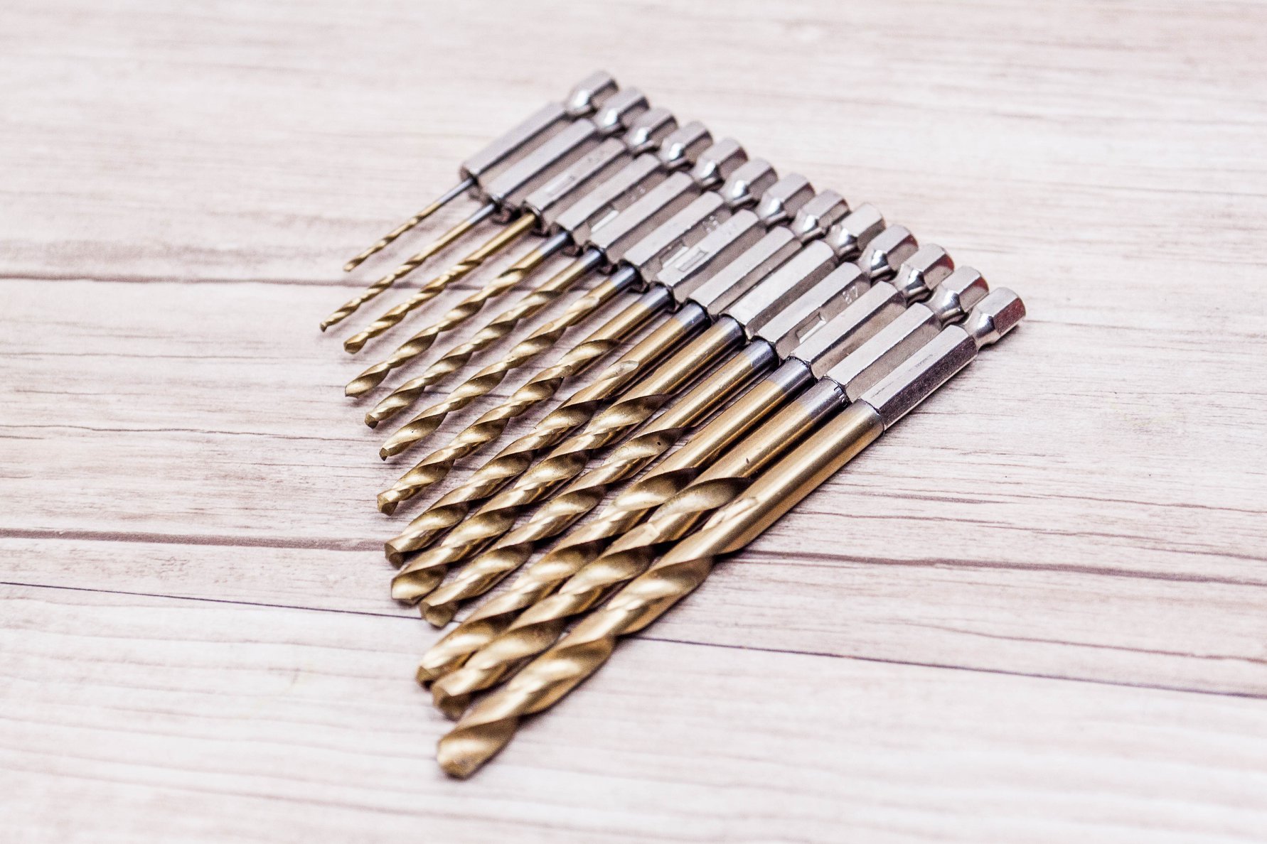 MARCH ดอกสว่านหัว 6 เหลี่ยม ชุด 13ดอก 1 ชุด