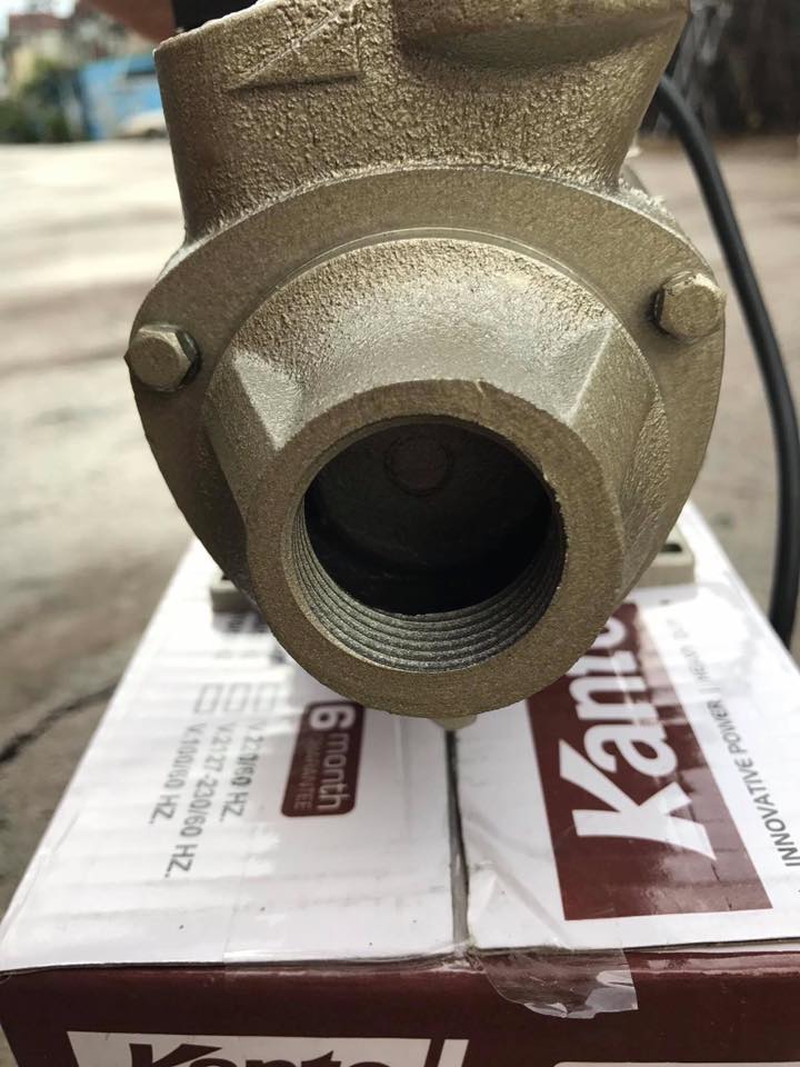 ปั๊มน้ำหอยโข่ง ยี่ห้อ Kanto รุ่น KT-QB-60 ทรงหน้าหมู