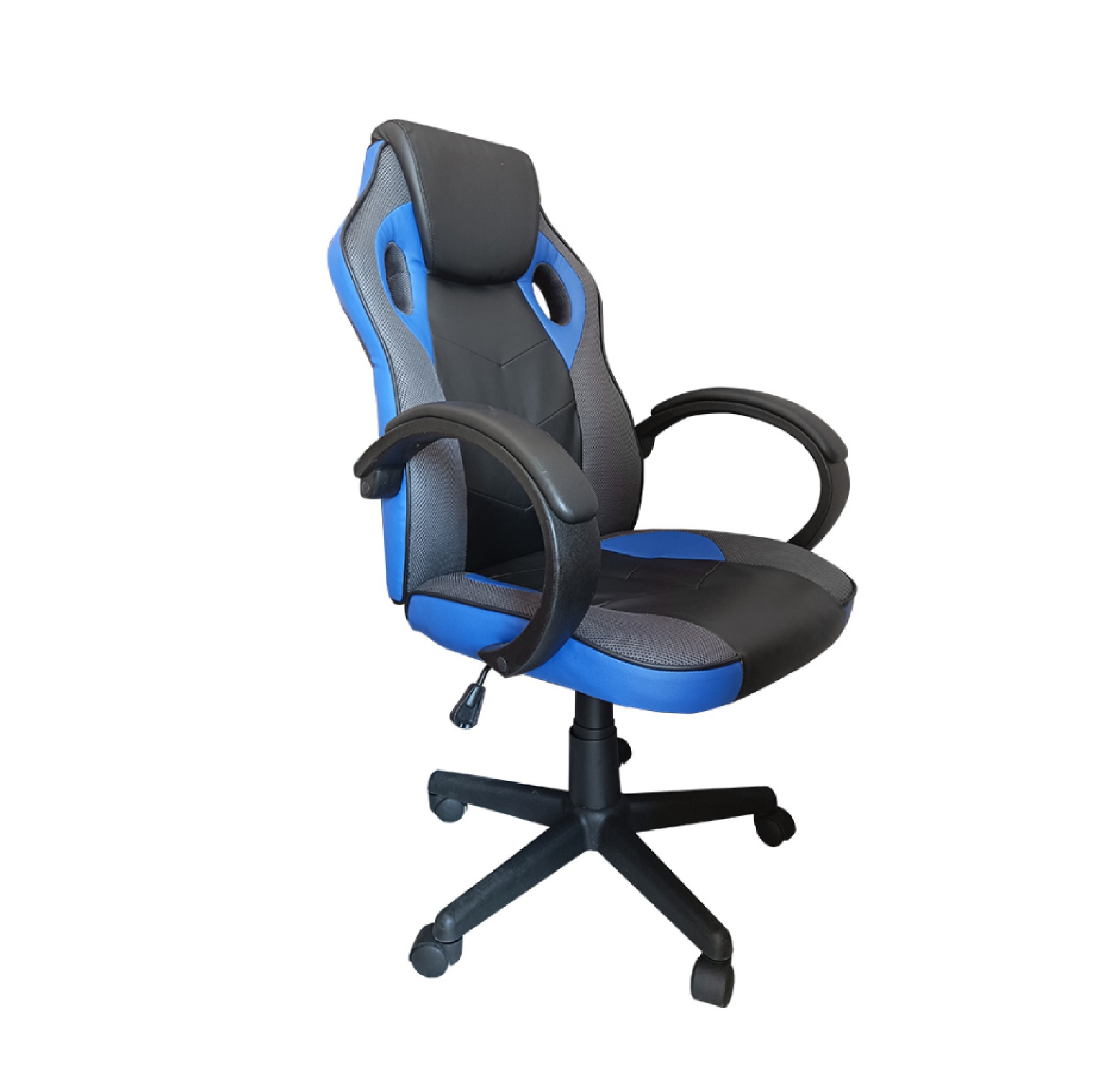 SMITH เก้าอี้เล่นเกม รุ่น DJ001BL ขนาด 63x68x116ซม. สีนํ้าเงิน