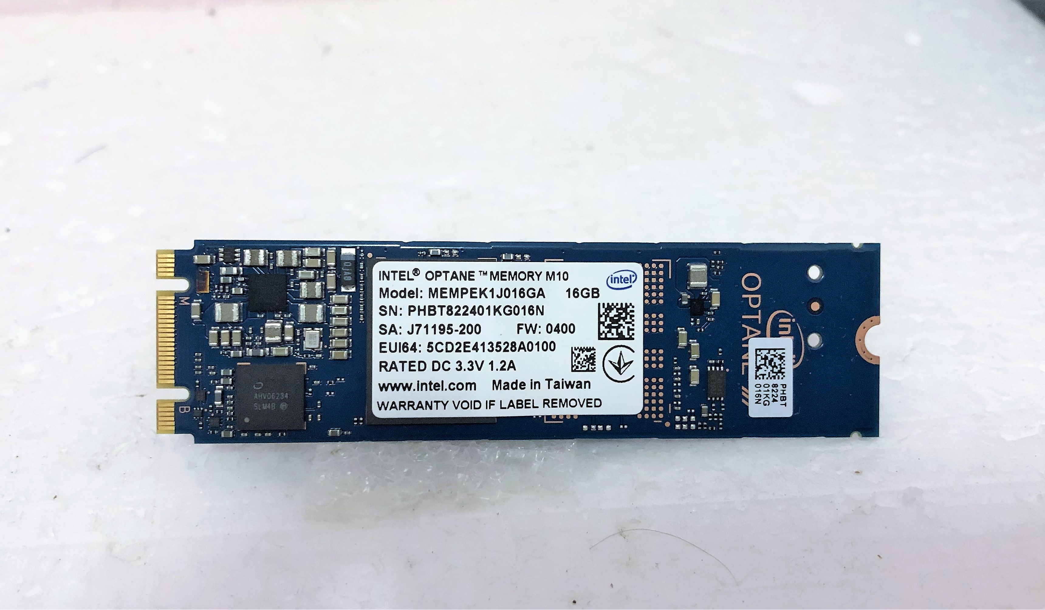 SSD M.2 INTEL OPTANE M10 NVMe 16GB